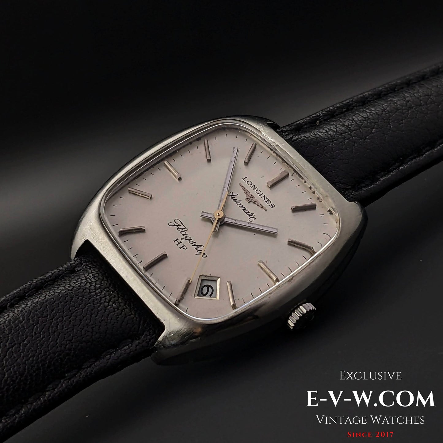 Montre Longines Flagship Automatic Square / Réf. 8418 / Vintage 1974
