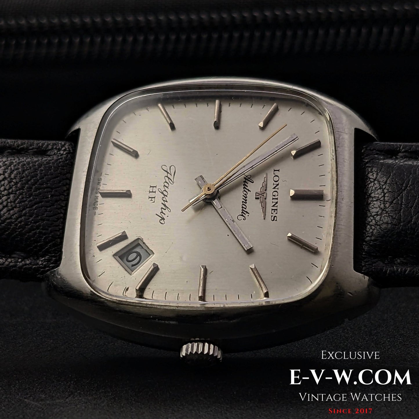 Montre Longines Flagship Automatic Square / Réf. 8418 / Vintage 1974