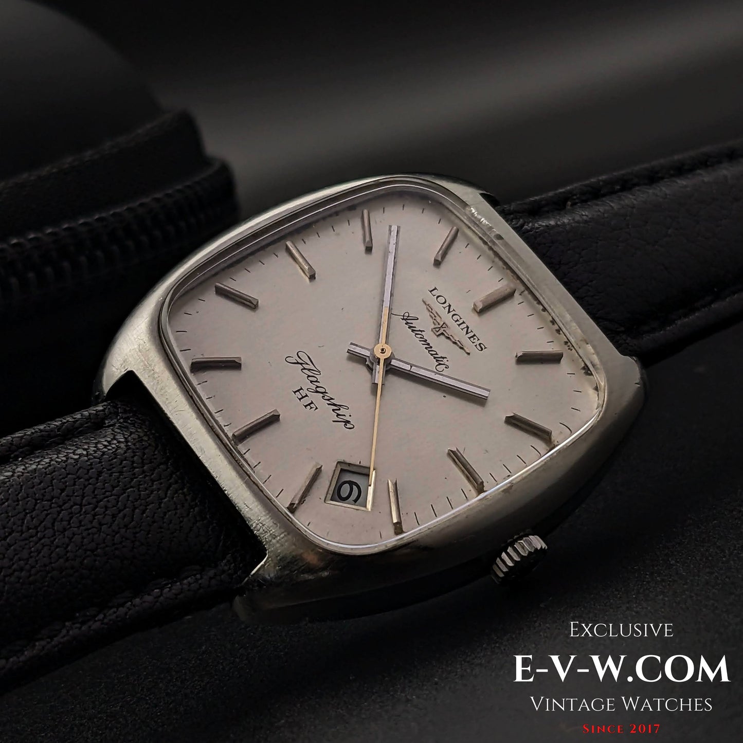 Montre Longines Flagship Automatic Square / Réf. 8418 / Vintage 1974