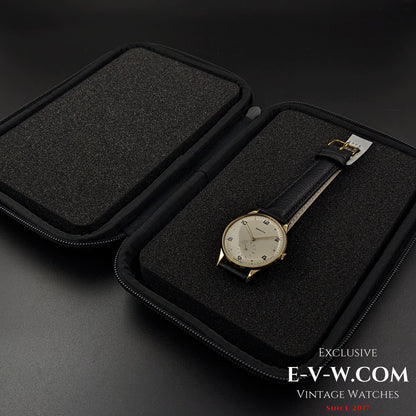 Montre Zenith vintage 1949 en or 18 carats / Jumbo 37 mm / Cal. 126