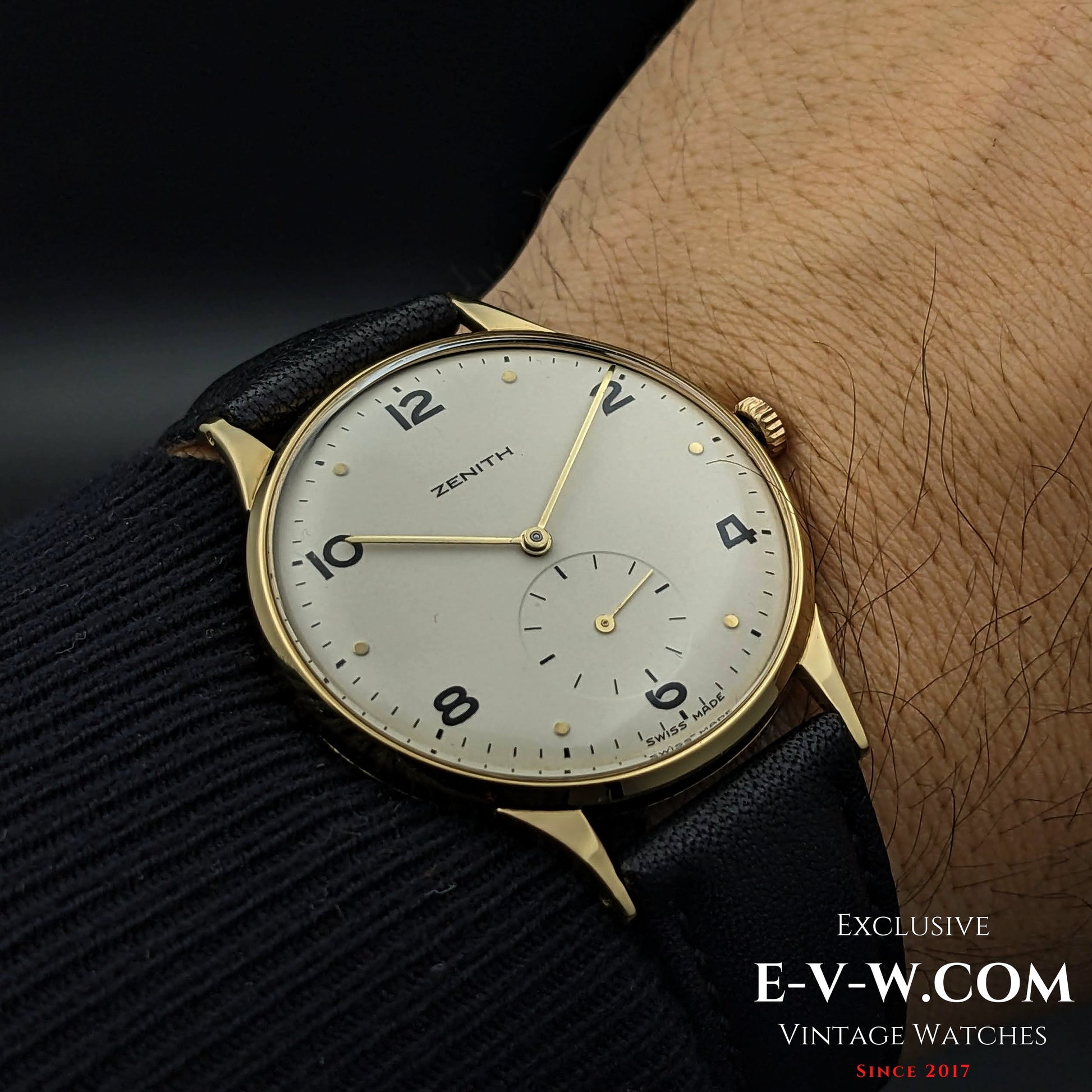 Zenith Jumbo 37mm / 18K Gold / Vintage 1949 / Cal.126