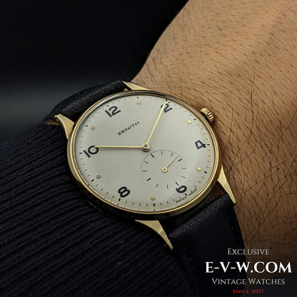 Zenith Jumbo 37mm / 18K Gold / Vintage 1949 / Cal.126