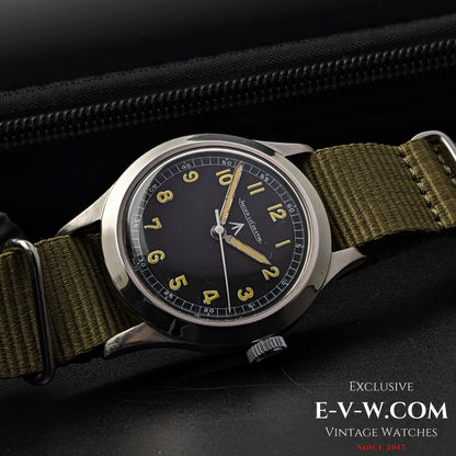 Jaeger LeCoultre Military ADRI (Armée de la République d'Indonésie) Dirty Dozen WWW / Cal 885 / Vintage années 1940, très rare