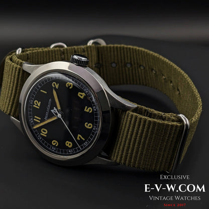 Jaeger LeCoultre Military ADRI (Armée de la République d'Indonésie) Dirty Dozen WWW / Cal 885 / Vintage années 1940, très rare
