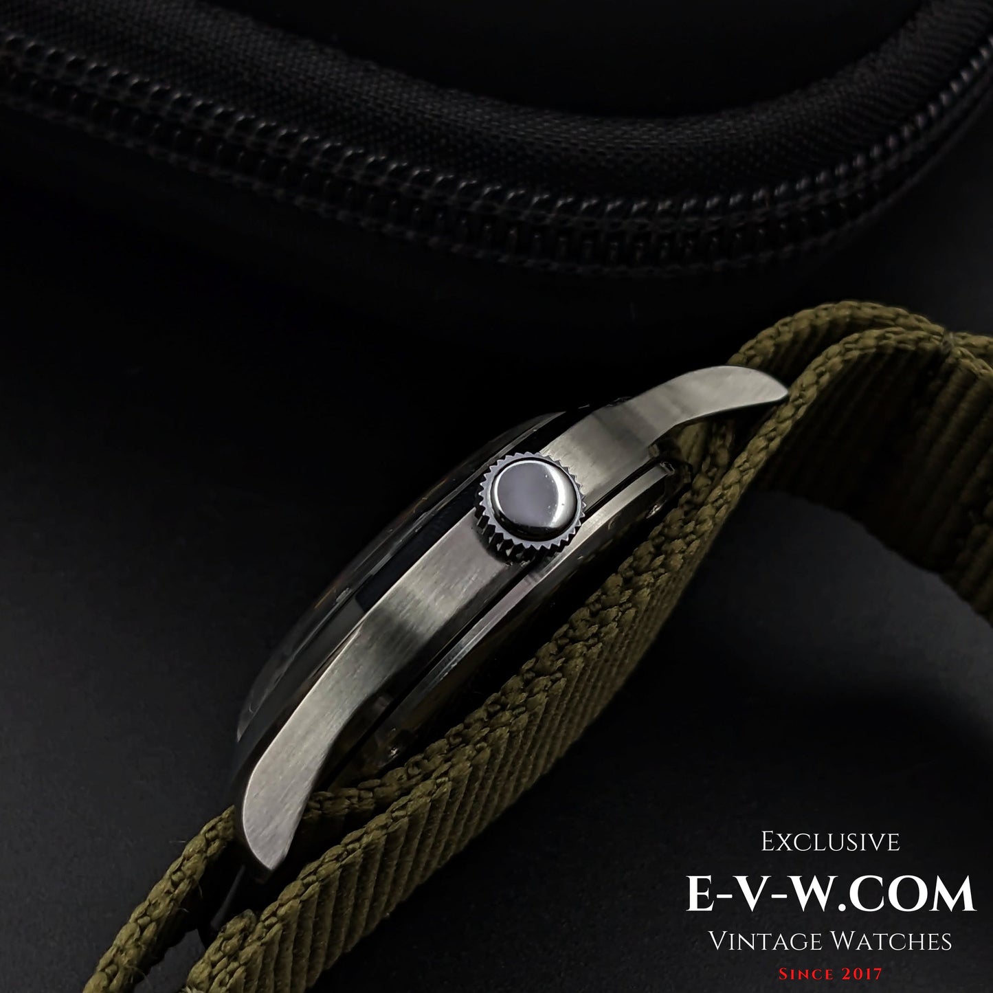 Jaeger LeCoultre Military ADRI (Armée de la République d'Indonésie) Dirty Dozen WWW / Cal 885 / Vintage années 1940, très rare