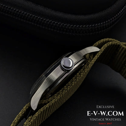 Jaeger LeCoultre Military ADRI (Armée de la République d'Indonésie) Dirty Dozen WWW / Cal 885 / Vintage années 1940, très rare