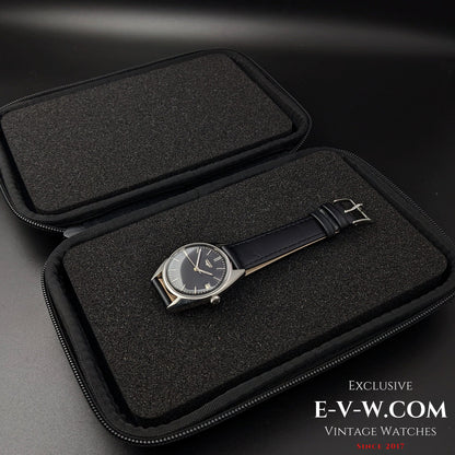 Longines Classic / Cadran noir / Cal. 285 / Réf. 8306 5 / Vintage 1969