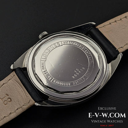 Longines Classic / Cadran noir / Cal. 285 / Réf. 8306 5 / Vintage 1969