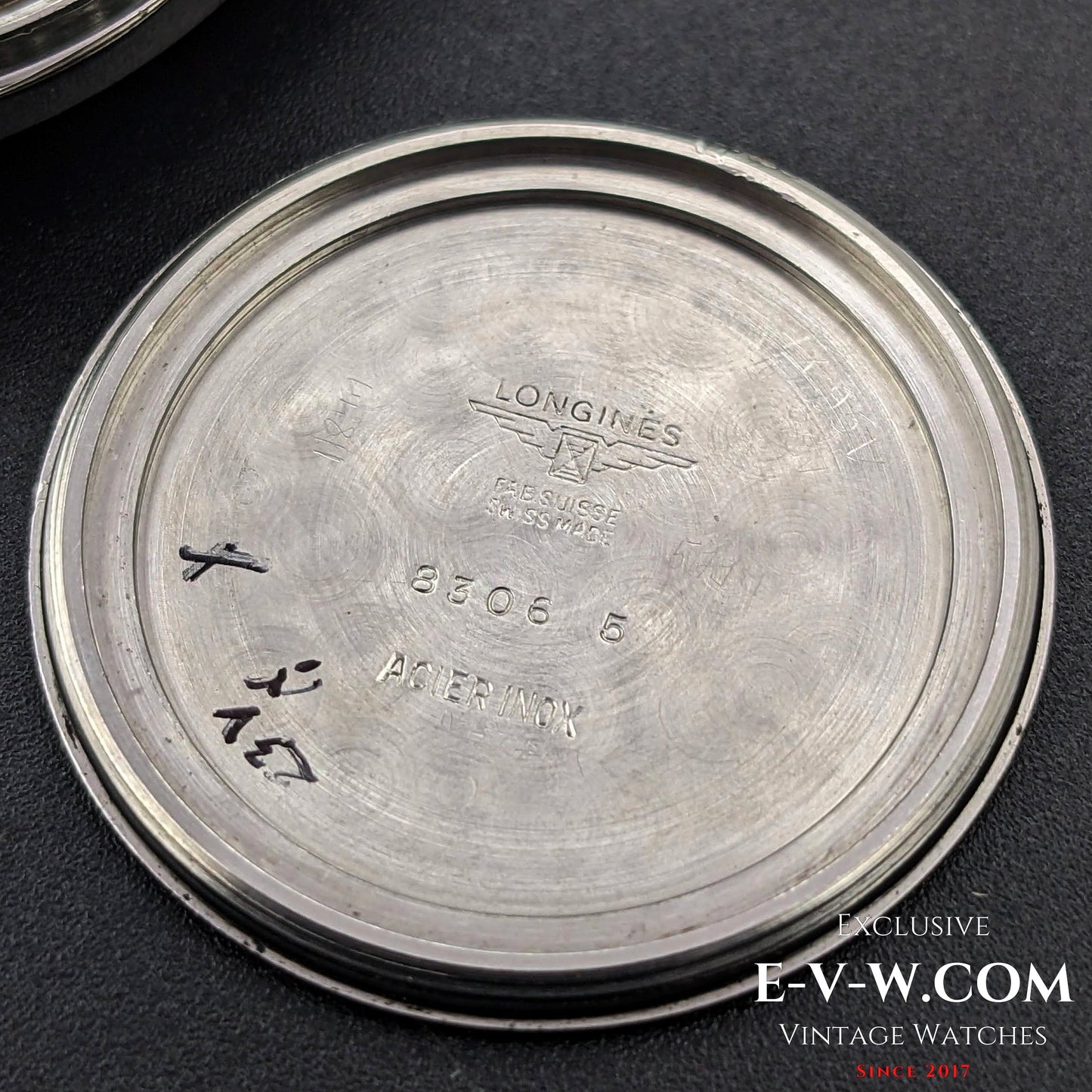 Longines Classic / Cadran noir / Cal. 285 / Réf. 8306 5 / Vintage 1969