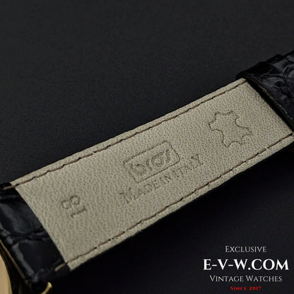 Montre Zenith Officer rare en or 18 carats / Cal. 124 / Vintage 1938