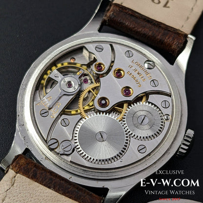 Longines de 1951 avec une belle patine vintage sur le cadran / Cal 12.68Z