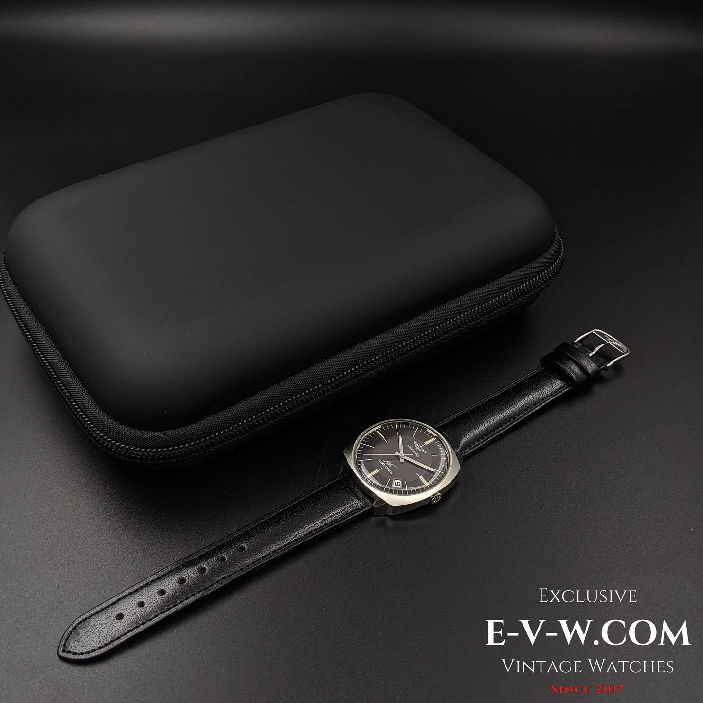 Longines ULTRA-CHRONE Automatique Très Rare avec Antichoc Kif-Ultraflex / 38mm Jumbo Vintage 1970