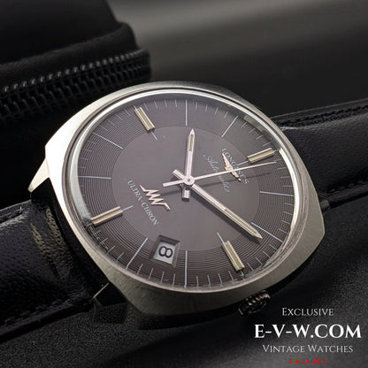 Longines ULTRA-CHRONE Automatique Très Rare avec Antichoc Kif-Ultraflex / 38mm Jumbo Vintage 1970