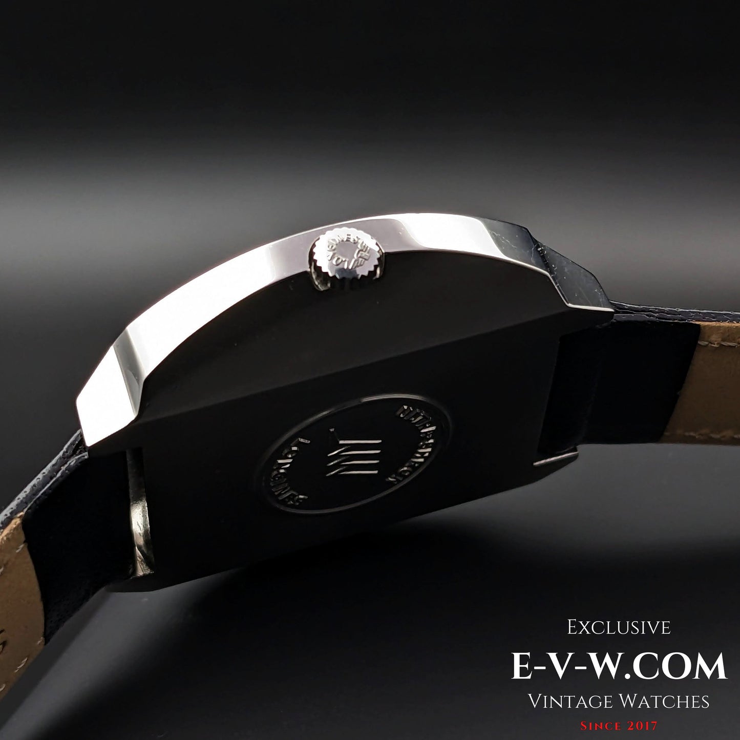 Longines ULTRA-CHRONE Automatique Très Rare avec Antichoc Kif-Ultraflex / 38mm Jumbo Vintage 1970