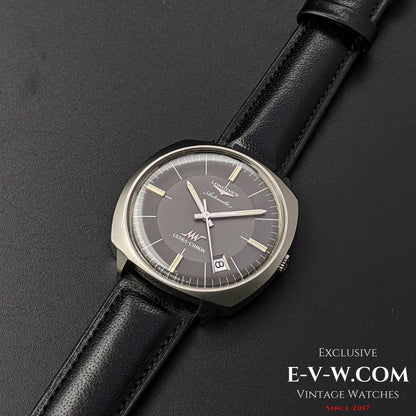 Longines ULTRA-CHRONE Automatique Très Rare avec Antichoc Kif-Ultraflex / 38mm Jumbo Vintage 1970