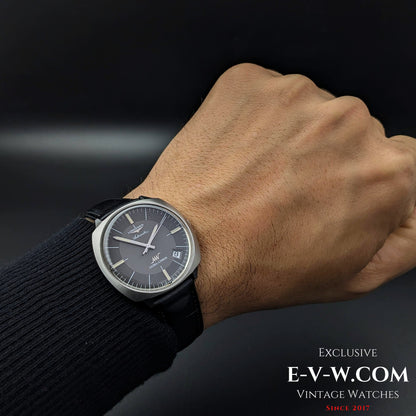 Longines ULTRA-CHRONE Automatique Très Rare avec Antichoc Kif-Ultraflex / 38mm Jumbo Vintage 1970