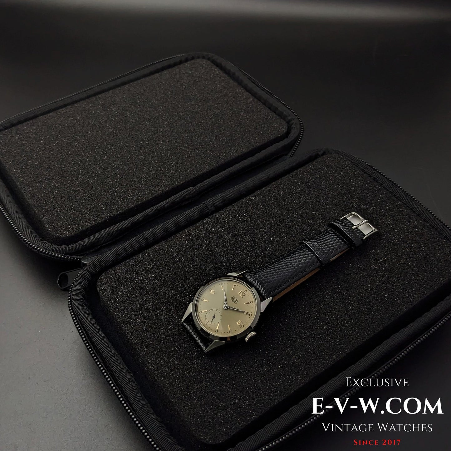 Rare GUB Glashutte SA / cal 60 / Millésime années 1950