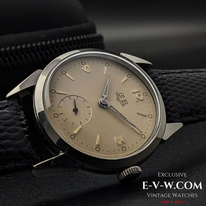 Rare GUB Glashutte SA / cal 60 / Millésime années 1950