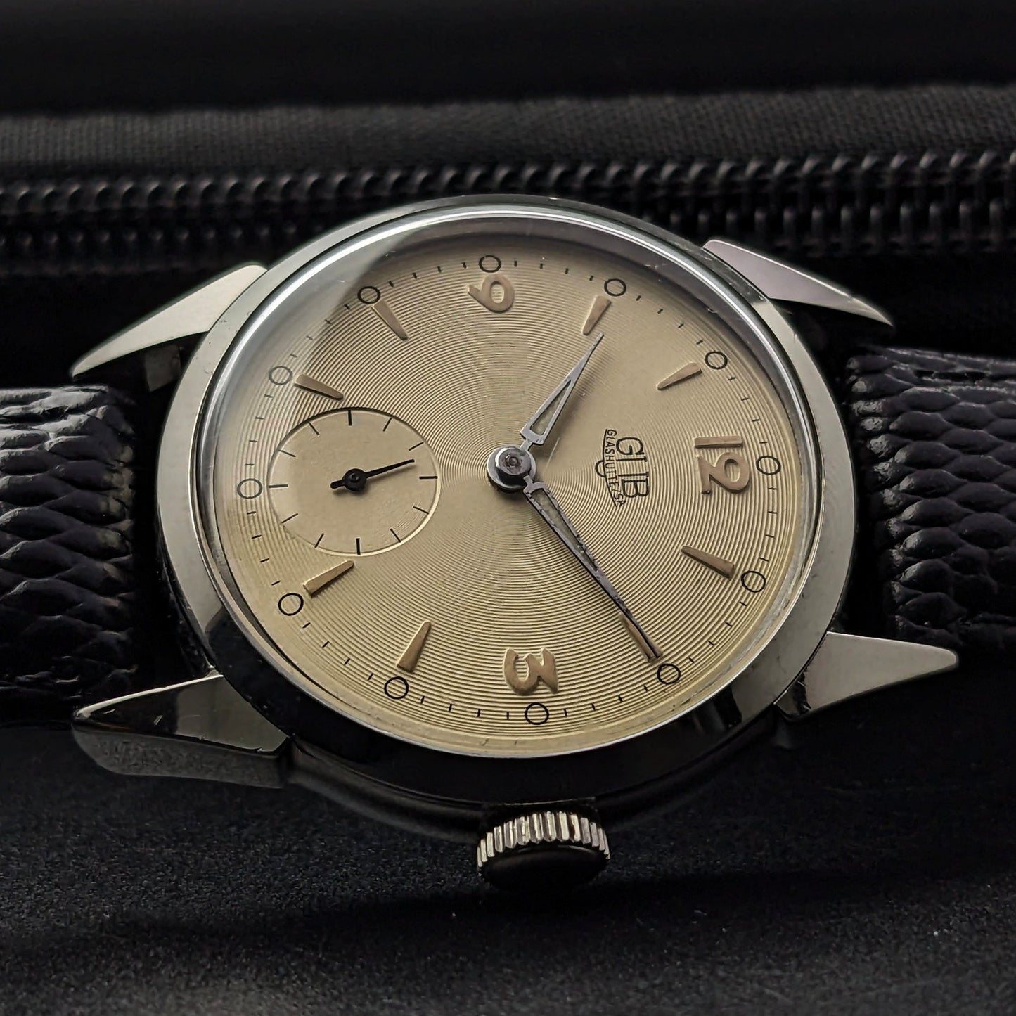 Rare GUB Glashutte SA / cal 60 / Millésime années 1950