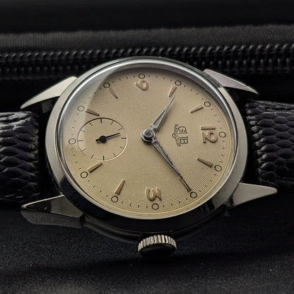 Rare GUB Glashutte SA / cal 60 / Millésime années 1950