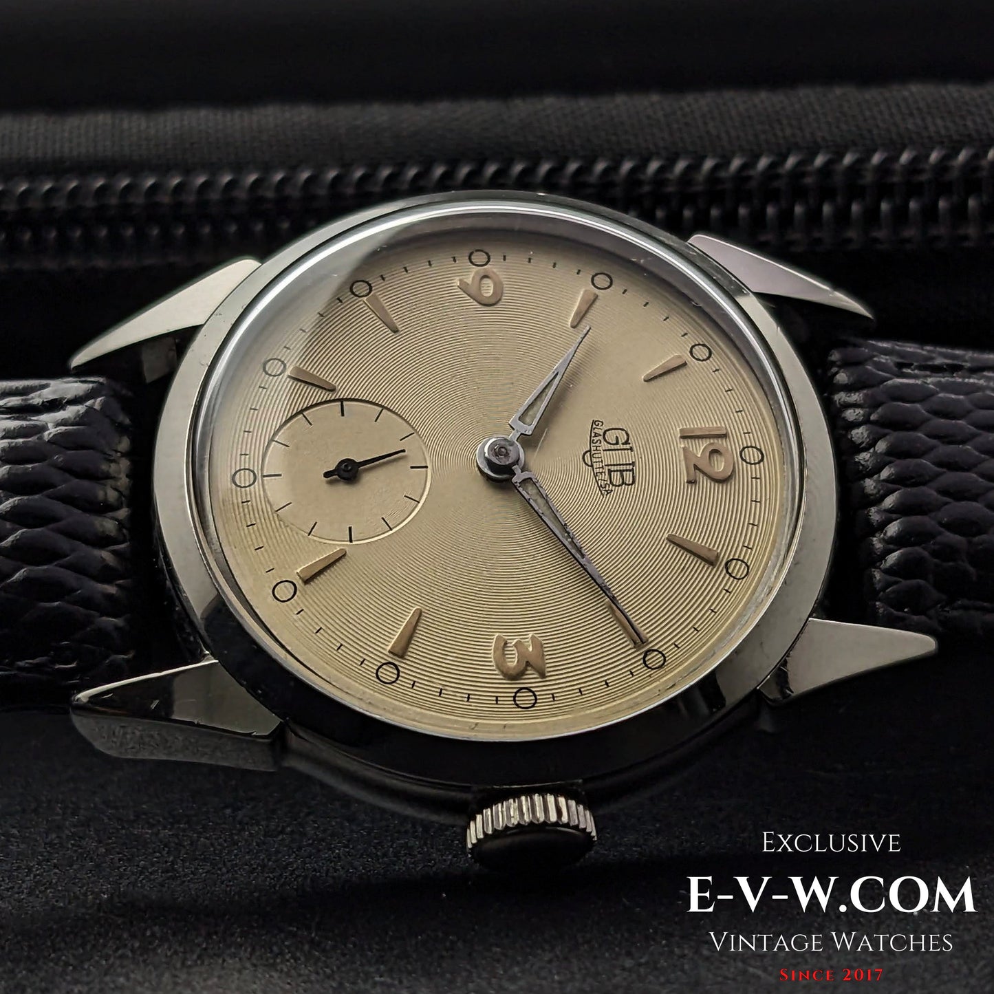 Rare GUB Glashutte SA / cal 60 / Millésime années 1950