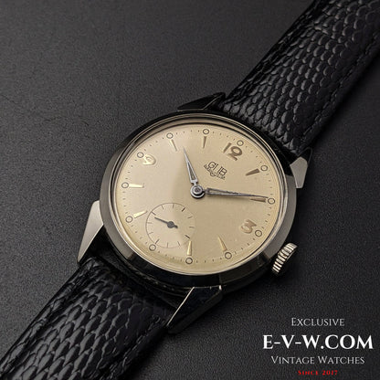 Rare GUB Glashutte SA / cal 60 / Millésime années 1950