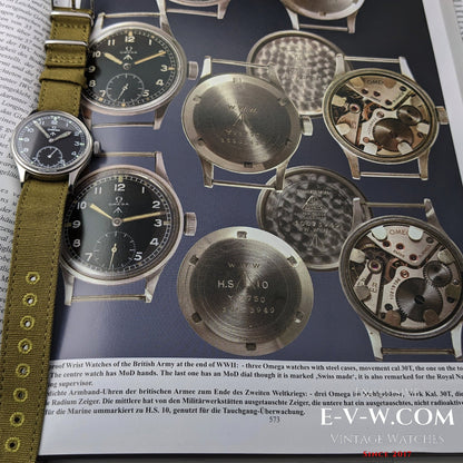 Omega Dirty Dozen Militaire RAF Armée de l'Air Britannique Seconde Guerre mondiale / Vintage 1943 / Cal.30T2