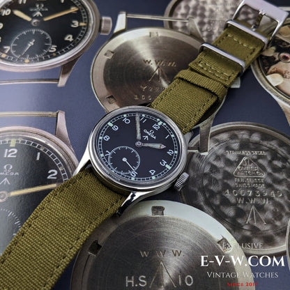 Omega Dirty Dozen Militaire RAF Armée de l'Air Britannique Seconde Guerre mondiale / Vintage 1943 / Cal.30T2