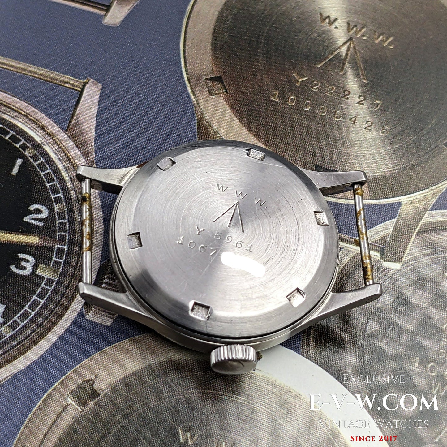 Omega Dirty Dozen Militaire RAF Armée de l'Air Britannique Seconde Guerre mondiale / Vintage 1943 / Cal.30T2