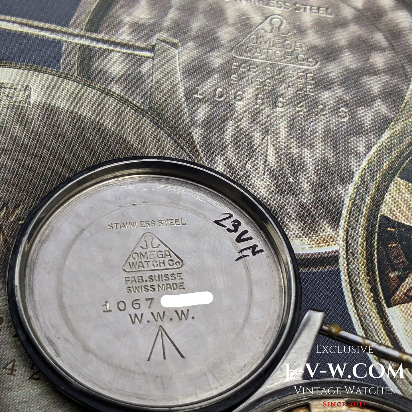 Omega Dirty Dozen Militaire RAF Armée de l'Air Britannique Seconde Guerre mondiale / Vintage 1943 / Cal.30T2