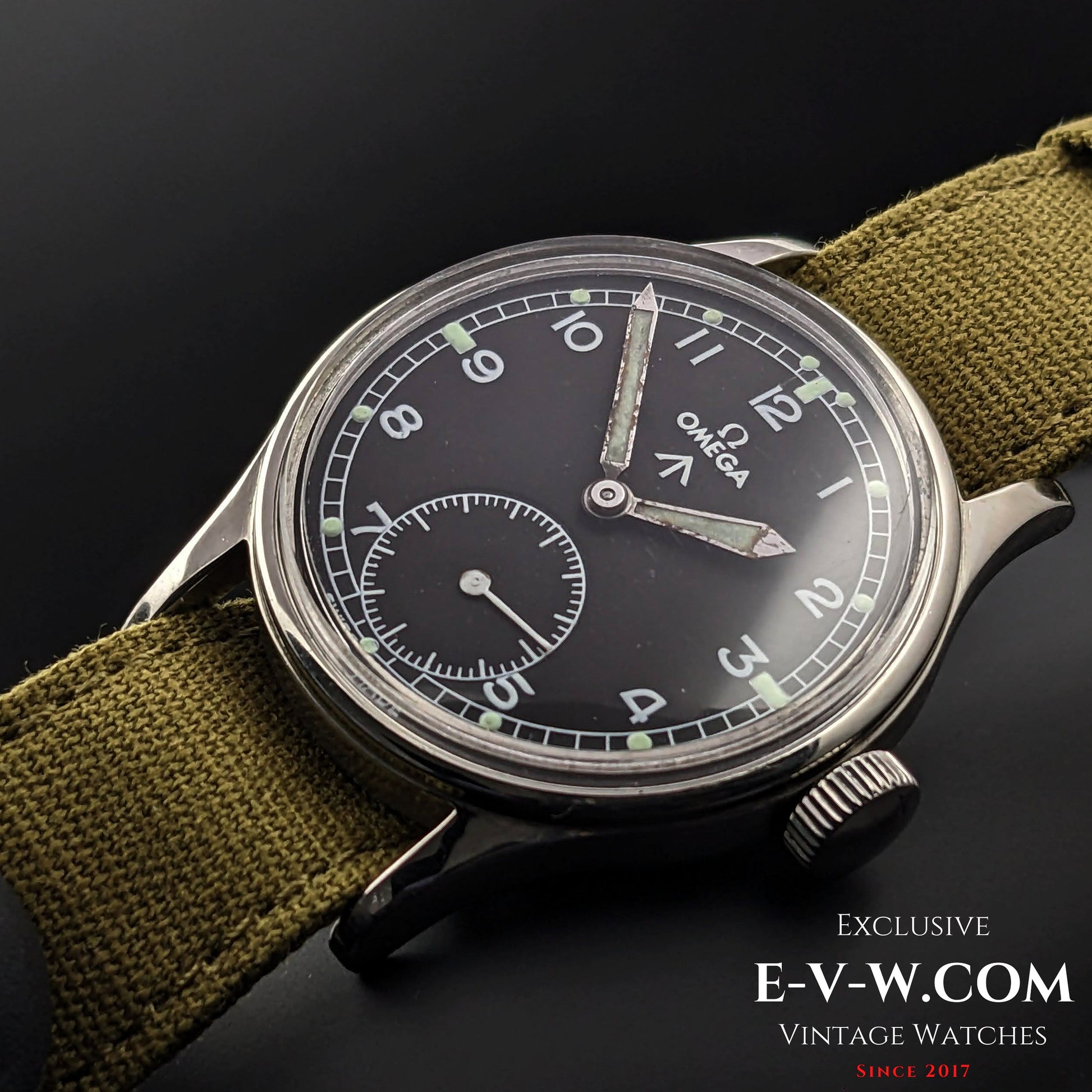 Military Omega British Army  Royal AiMilitary Omega Dirty Dozen RAF British Army Royal Air Force WWII / Vintage 1943 / Cal.30T2