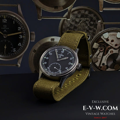 Omega Dirty Dozen Militaire RAF Armée de l'Air Britannique Seconde Guerre mondiale / Vintage 1943 / Cal.30T2