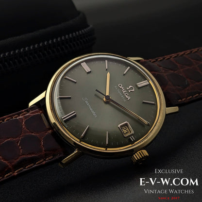 Omega Seamaster Green Dial Automatic Ref 166.020 / cal.562 / Vintage 1965