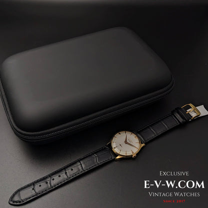 Montre Wyler Vetta Rare Incaflex en or massif 18 carats / Cal. 32 / Vintage années 1960