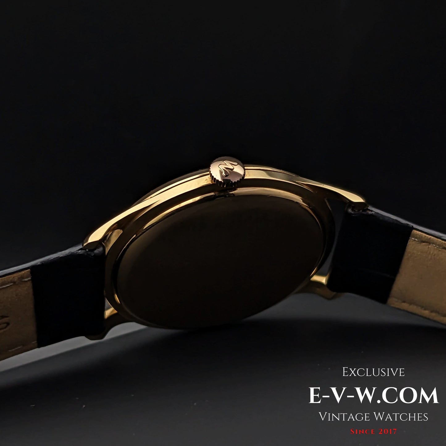 Montre Wyler Vetta Rare Incaflex en or massif 18 carats / Cal. 32 / Vintage années 1960