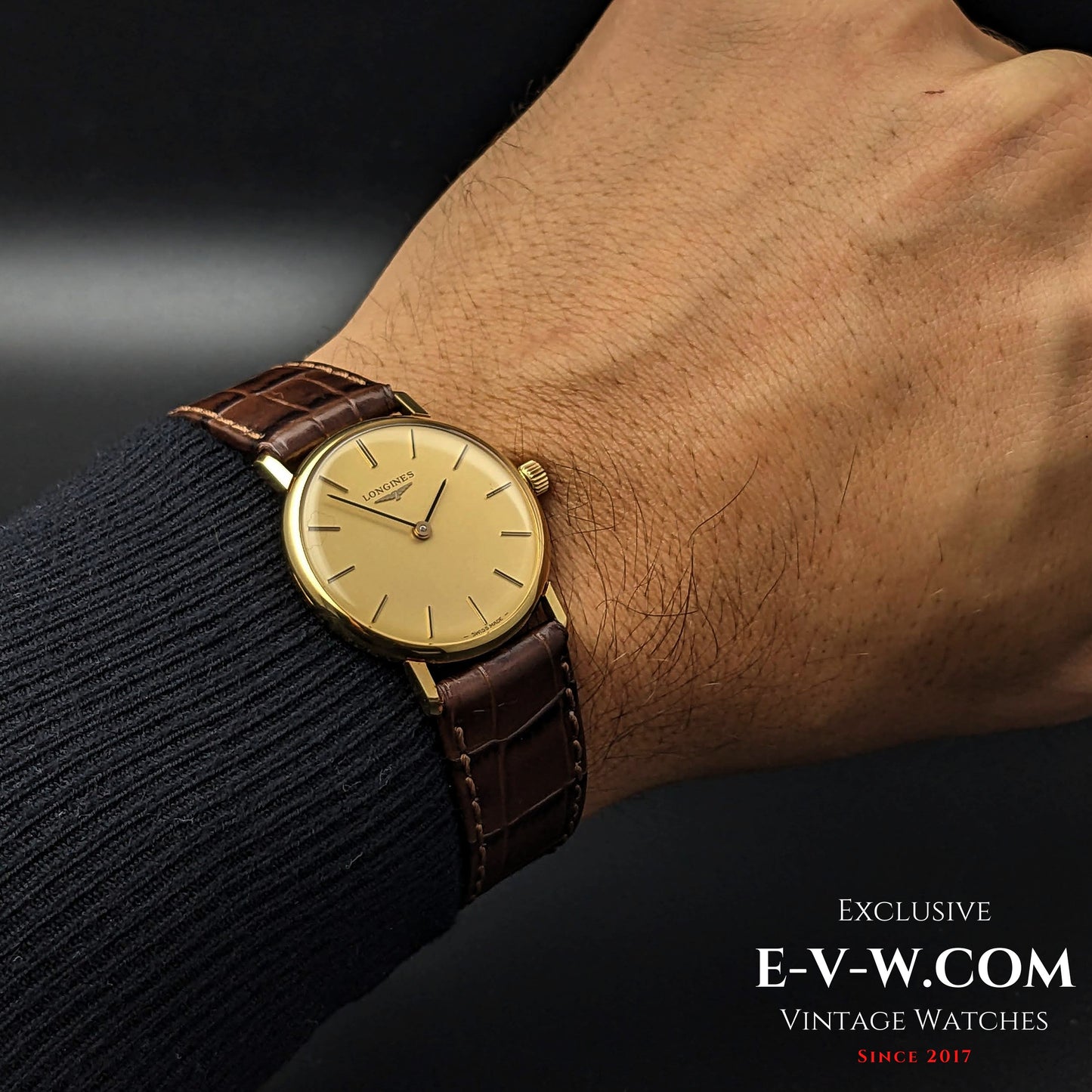 47 Years Old Vintage Longines Classic 18k Gold / Cal. L.847.4 / Vintage 1976