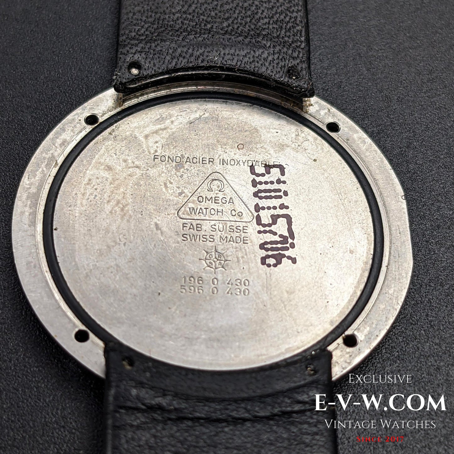 Omega « ART COLLECTION 1987 » très rare / Design : Camille Graeser / Céramique / Pièce unique 