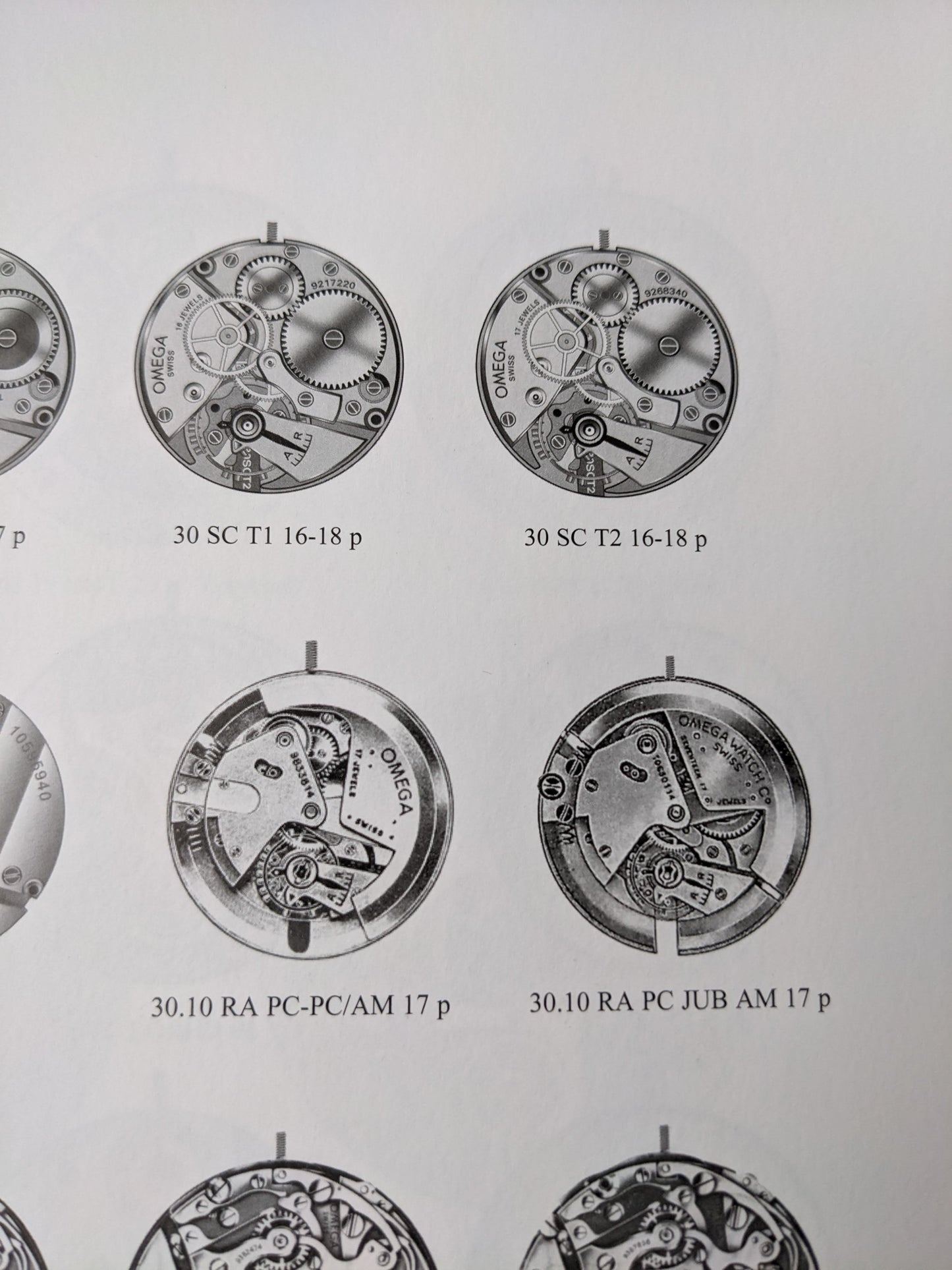 Montre Omega automatique à percussion de la Seconde Guerre mondiale, modèle 1944, datant de 1944 (79 ans) / Réf. 2374-3 / Calibre rare 30.10 RA PC, mécanisme conçu par Cherles Perregaux