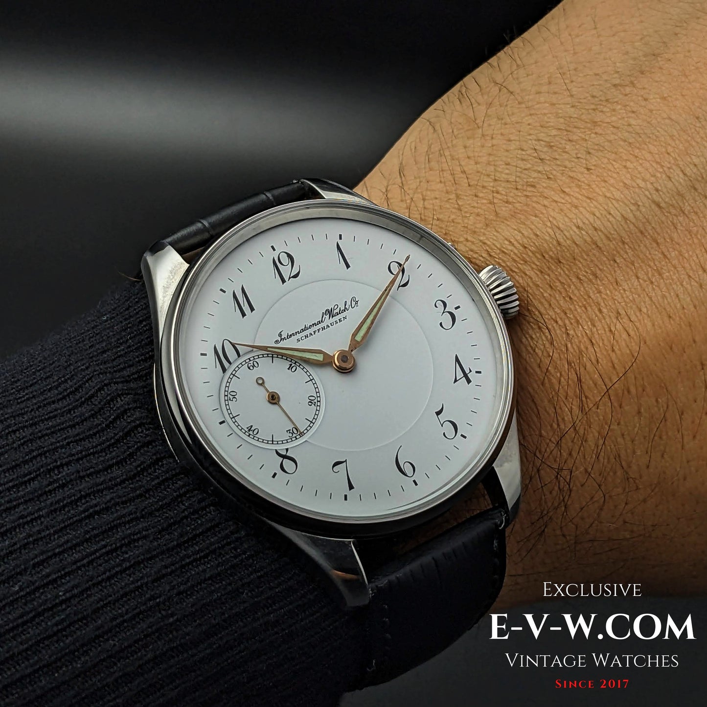 109 Old Antique IWC SCHAFFHUSEN Pocket Watch Movement cal. 52 Antique 1914