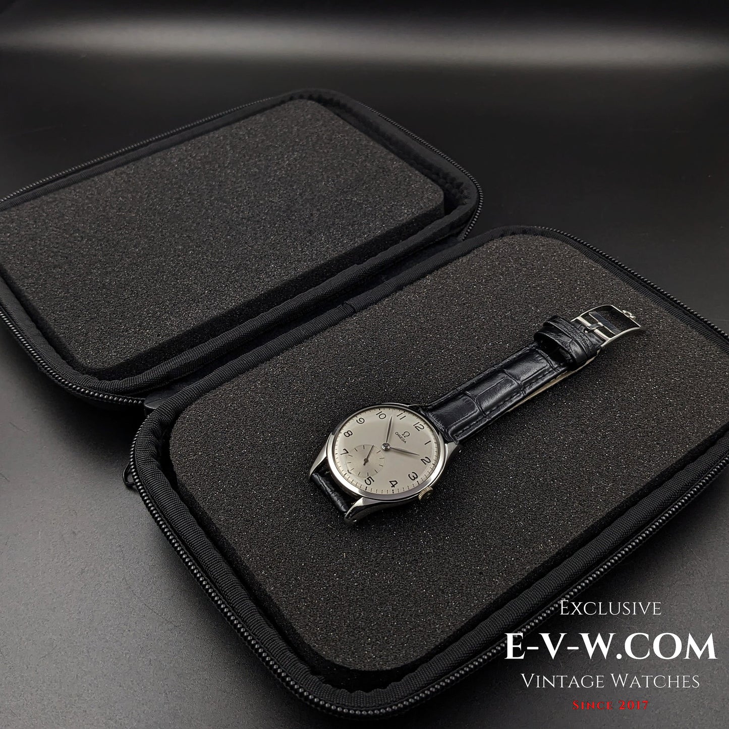 76 Years Old Vintage Omega Jumbo 38,5mm / Oversize /  Ref. 2505-4 / Cal. 265 (30T2) / Vintage 1947