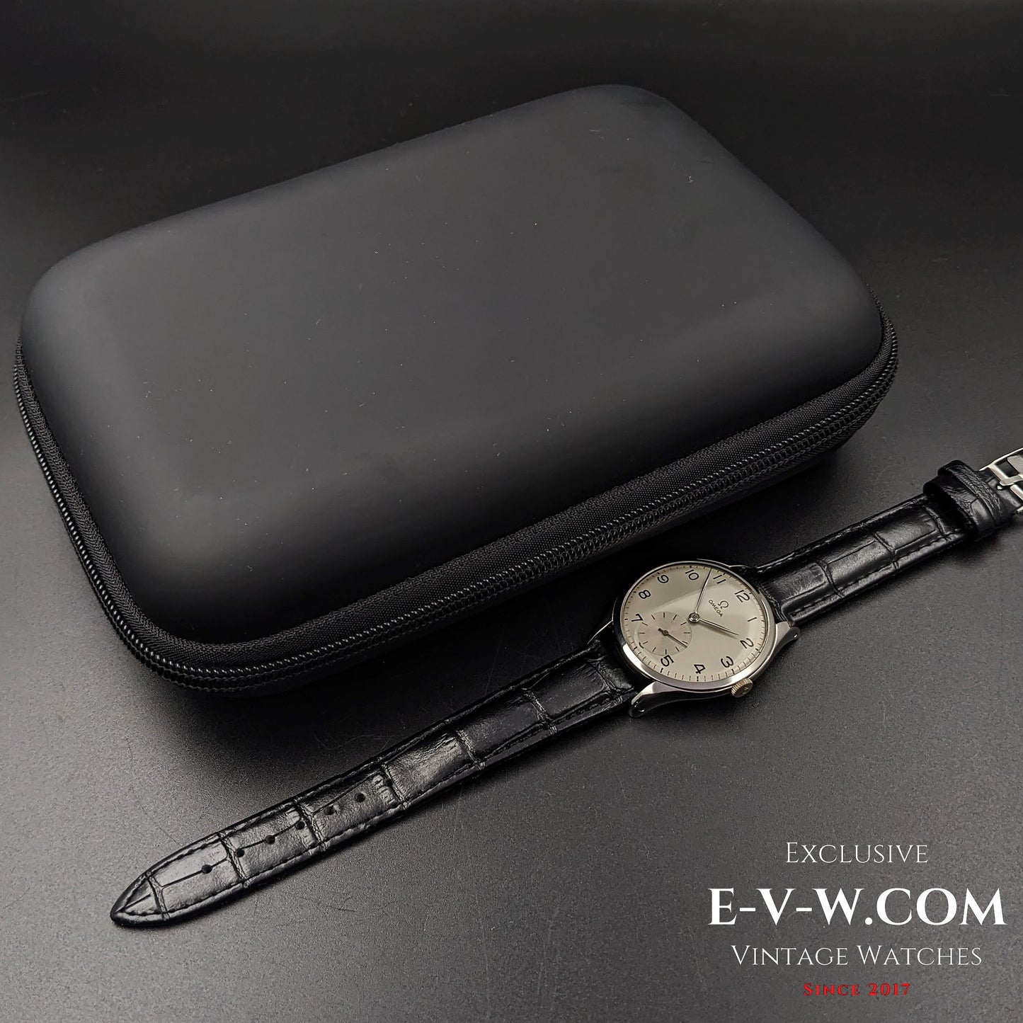 76 Years Old Vintage Omega Jumbo 38,5mm / Oversize /  Ref. 2505-4 / Cal. 265 (30T2) / Vintage 1947