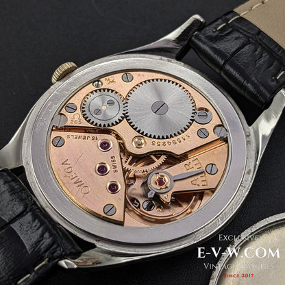 76 Years Old Vintage Omega Jumbo 38,5mm / Oversize /  Ref. 2505-4 / Cal. 265 (30T2) / Vintage 1947