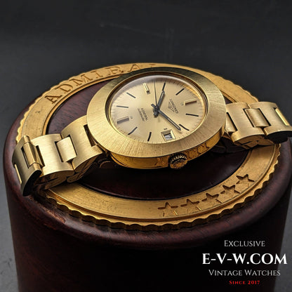 Montre Longines Admiral 5 étoiles / UFO DISCO / Cal. 431 / Vintage années 1970
