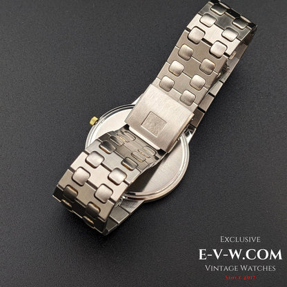 Omega Seamaster Quartz Vintage 54 ans / Acier et Or Réf. 1960277 / Cal. 1432 / Année 1970