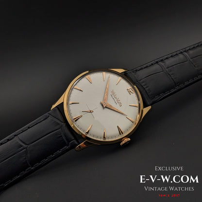 Montre Wyler Vetta Rare Incaflex en or massif 18 carats / Cal. 32 / Vintage années 1960