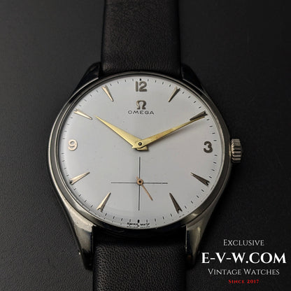75 Years Old Vintage Omega JUMBO 38mm / Oversize / Ref. 2505 / Cal. 265 / Vintage 195075 Years Old Vintage Omega JUMBO 38mm / Oversize / Ref. 2505 / Cal. 265 / Vintage 195075 Years Old Vintage Omega JUMBO 38mm / Oversize / Ref. 2505 / Cal. 265 / Vintage 1950