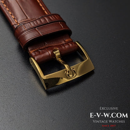 Omega DE VILLE Automatique Vintage / Carrée / Plaqué Or / Réf. 161.021 / Cal. 711 Ultra-mince / Année 1964