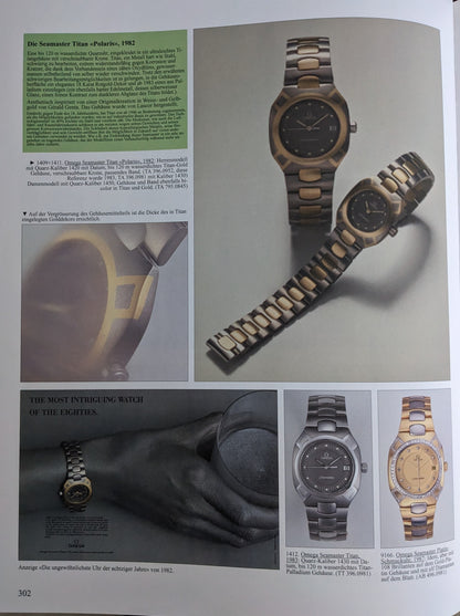 Omega Seamaster Polaris Titane Or 18 carats / Index diamants / Excellent état / Réf. 396.1021 / Cal. 1430 / Millésime 1982