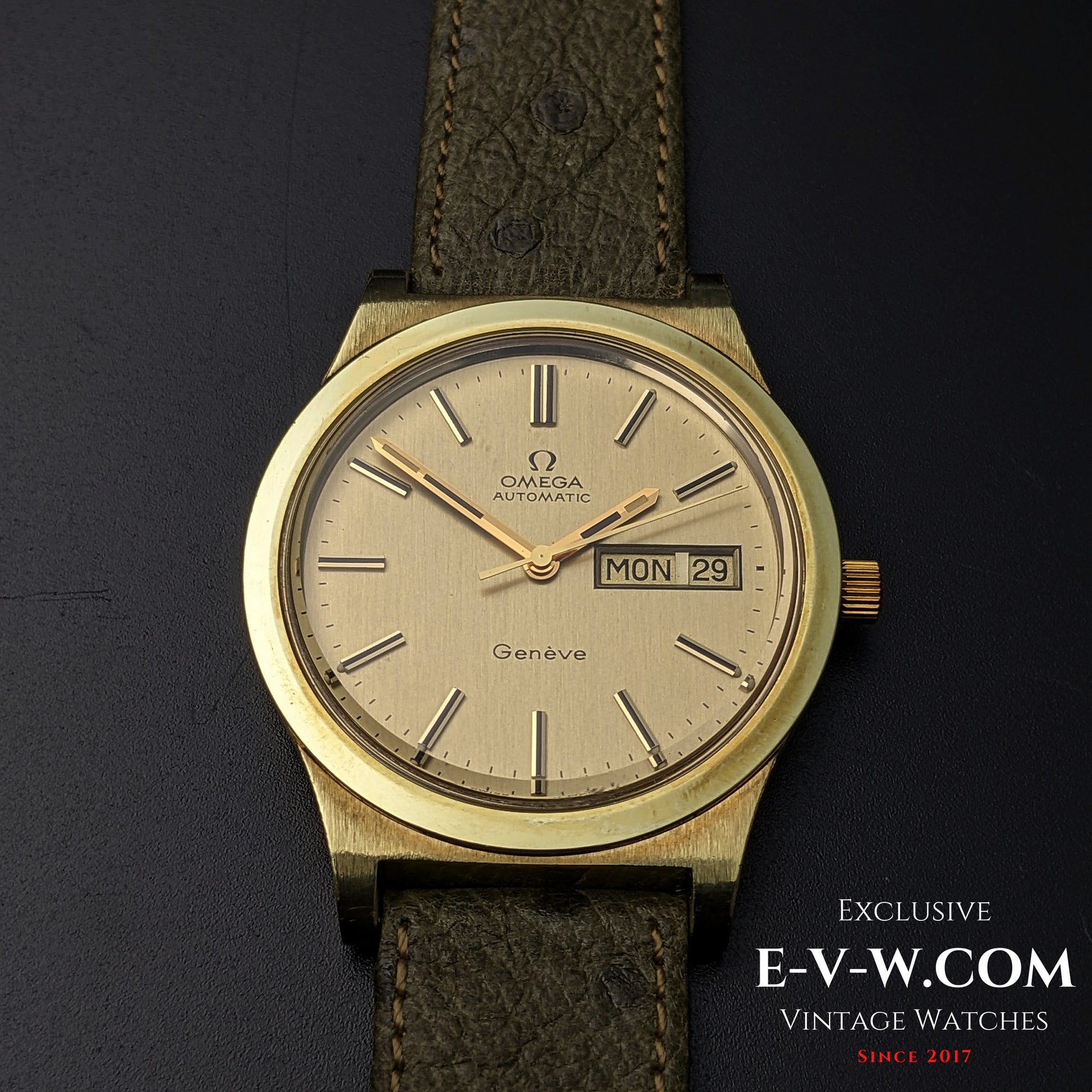 53 Years Old Vintage Omega Automatic Geneve / Ref. 1660169 / Cal. 1022 / Vintage 197253 Years Old Vintage Omega Automatic Geneve / Ref. 1660169 / Cal. 1022 / Vintage 197253 Years Old Vintage Omega Automatic Geneve / Ref. 1660169 / Cal. 1022 / Vintage 1972