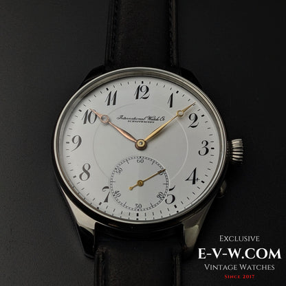 107 Years Old Antique IWC Schaffhausen Jumbo / Pocket Watch Movement / Cal. 66 / Vintage 1918107 Years Old Antique IWC Schaffhausen Jumbo / Pocket Watch Movement / Cal. 66 / Vintage 1918107 Years Old Antique IWC Schaffhausen Jumbo / Pocket Watch Movement / Cal. 66 / Vintage 1918